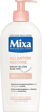 Восстанавливающий бальзам для тела с глицерином - Mixa Care Dry Skin Body Balm, 400ml - фото N1