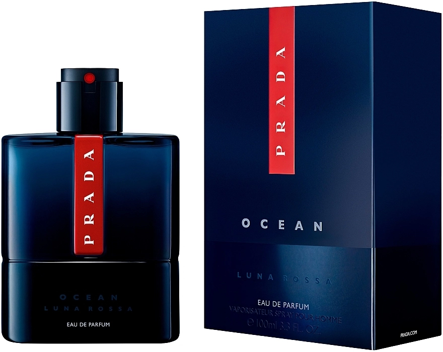 Парфумована вода чоловіча - Prada Luna Rossa Ocean, 100 мл - фото N1