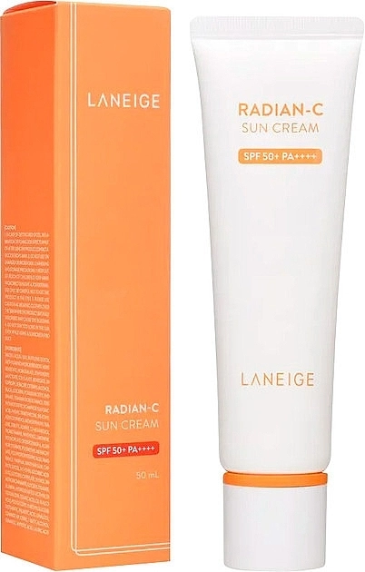 Сонцезахисний крем - Laneige Radian-C Sun Cream SPF 50+/PA + + +, 50 мл - фото N1