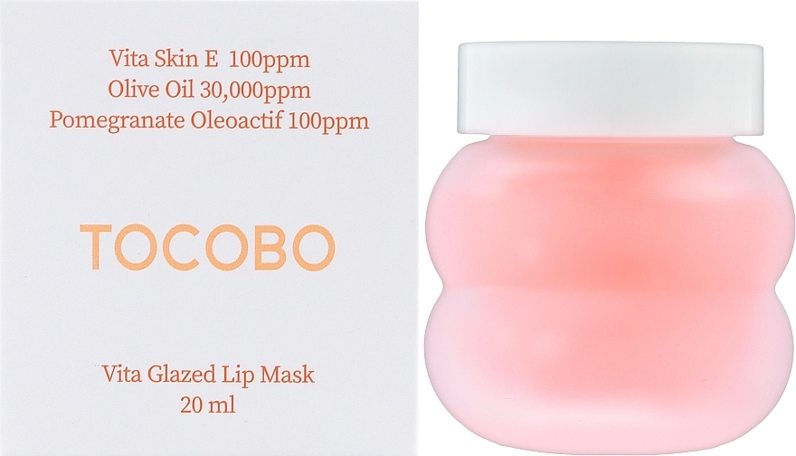 Маска для губ - TOCOBO Vita Glazed Lip Mask, 20 мл - фото N1