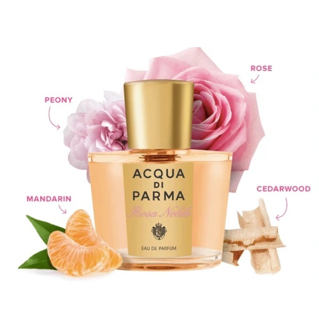 Парфюмированная вода женская - Acqua di Parma Rosa Nobile, 100 мл - фото N3