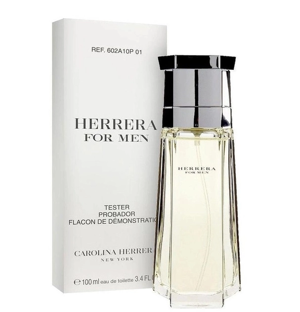 Туалетная вода мужская - Carolina Herrera For Men, 100 мл (ТЕСТЕР) - фото N1