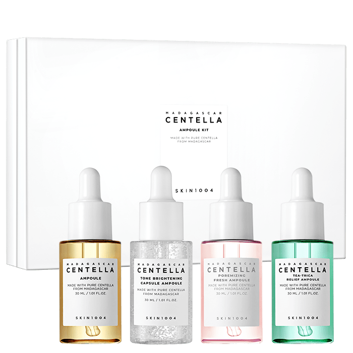 Набор сывороток - SKIN1004 Madagascar Centella Ampoule Kit, 4 продукта - фото N3