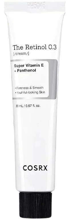 Крем для обличчя з ретинолом 0,3% - CosRX The Retinol 0.3 Cream, 20 мл - фото N1