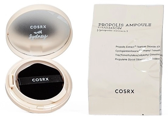 Кушон для обличчя - CosRX Full Fit Propolis Ampoule Cushion SPF47 PA++, 21 тон, 13 г - фото N5