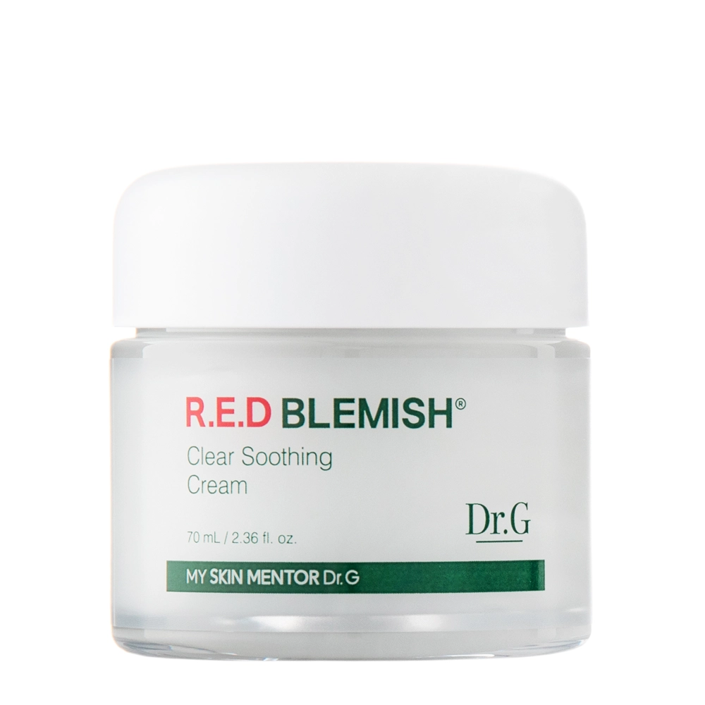 Крем для обличчя заспокійливий проти висипань - Dr.G RED Blemish Clear Soothing Cream, 50 мл - фото N1