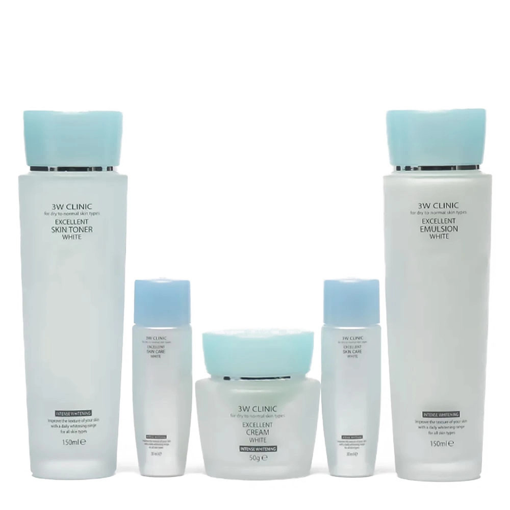 Набір косметики для обличчя - 3W Clinic Excellent White Skin Care Set, 5 продуктов - фото N3