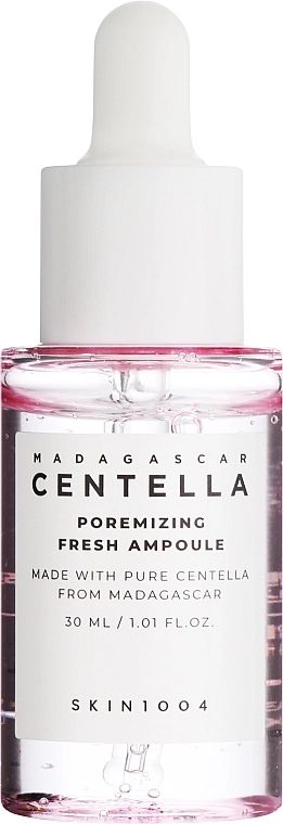 Сироватка для звуження пор з центеллою та рожевою сіллю - SKIN1004 Madagascar Centella Poremizing Fresh Ampoule, 30 мл - фото N1