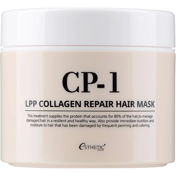 Восстанавливающая маска для волос с коллагеном - Esthetic House CP-1 LPP Collagen Repair Hair Mask, 300 мл - фото N1