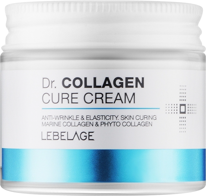 Крем для лица с прополисом - Lebelage Dr. Collagen Cure Cream, 70 мл - фото N2