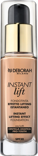 Тональная основа с лифтинг эффектом - Deborah Instant Lift Foundation SPF 30, 03 - Sand - фото N1