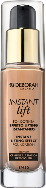 Тональная основа с лифтинг эффектом - Deborah Instant Lift Foundation SPF 30, 05 - Amber - фото N1