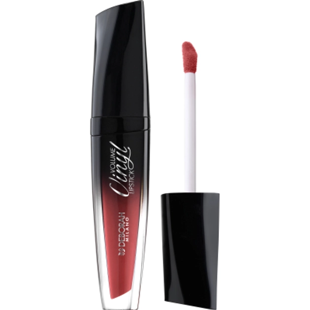 Рідка помада з ефектом збільшення об'єму губ - Deborah Volume Vinyl Lipstick, 08 Brick - фото N1