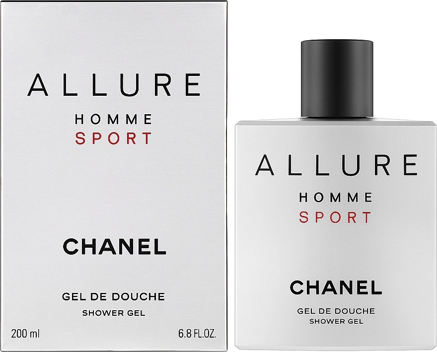 Гель для душу чоловічий - Chanel Allure Homme Sport, 200 мл - фото N1