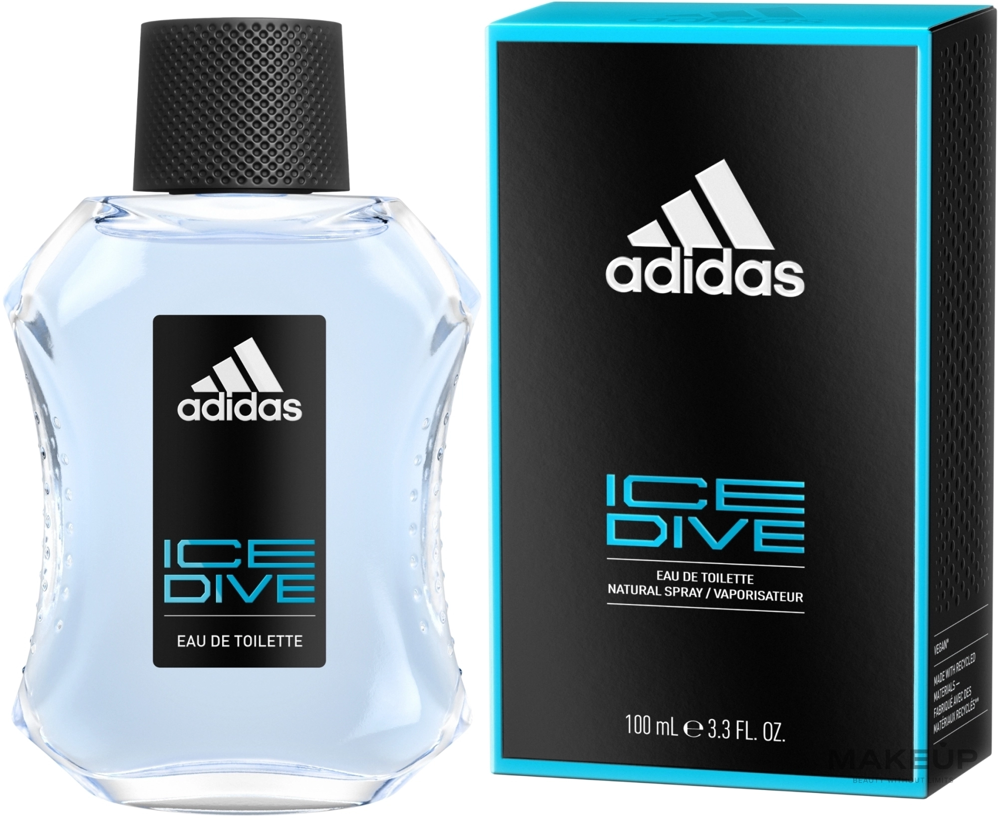 Туалетная вода мужская - Adidas Ice Dive, 100 мл - фото N1