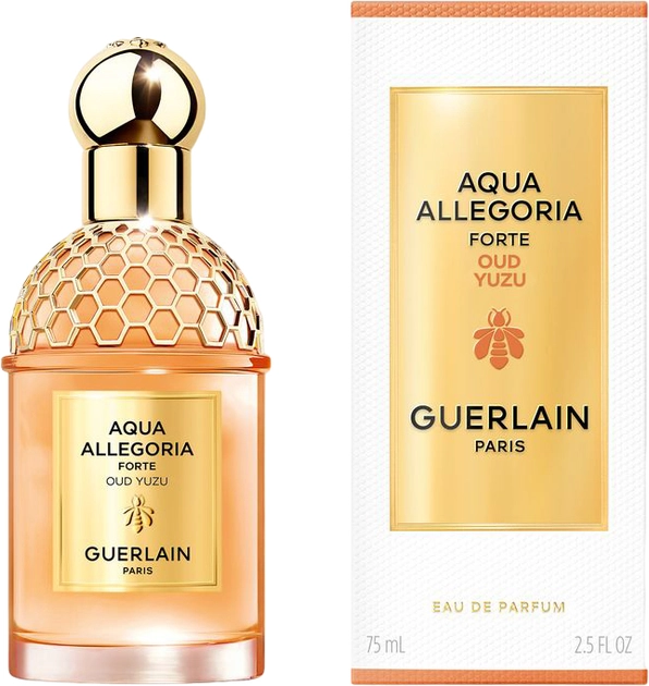 Парфумована вода унісекс - Guerlain Aqua Allegoria Forte Oud Yuzu, 75ml - фото N1