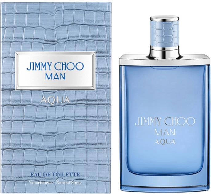 Туалетная вода мужская - Jimmy Choo Man Aqua, 50 мл - фото N1