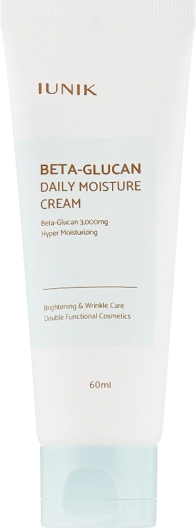 Увлажняющий крем для лица - IUNIK Beta-Glucan Daily Moisture Cream, 60 мл - фото N1