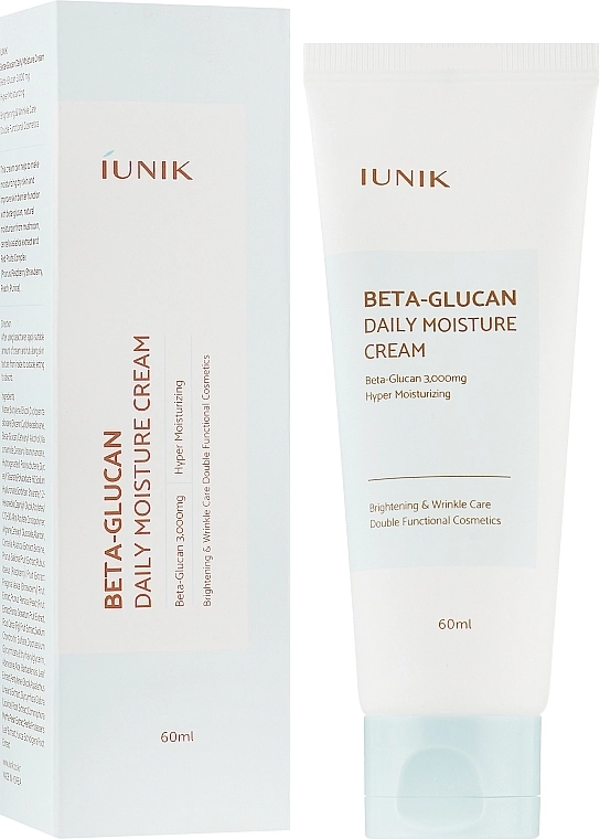 Увлажняющий крем для лица - IUNIK Beta-Glucan Daily Moisture Cream, 60 мл - фото N2