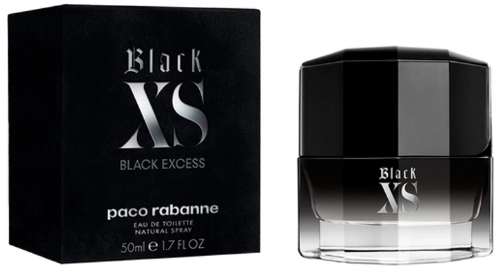Туалетная вода мужская - Paco Rabanne Black XS 2018, 50 мл - фото N1