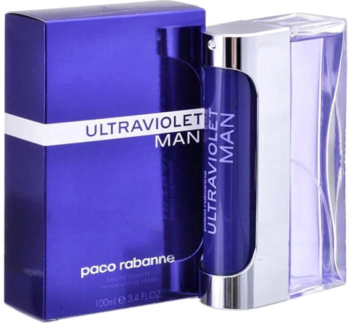 Туалетна вода чоловіча - Paco Rabanne Ultraviolet Man, 100 мл - фото N1