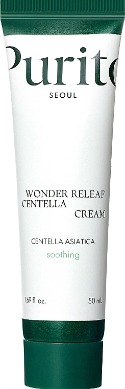 Відновлюючий крем з центелою - PURITO Eoul Wonder Releaf Centella Cream, 50 мл - фото N1