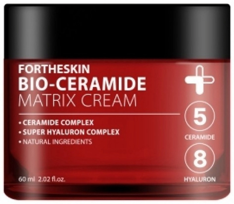 Антивозрастной лифтинг крем для лица с керамидами - Fortheskin Bio Ceramide Matrix Cream,, БЕЗ КОРОБКИ, 60 мл - фото N1