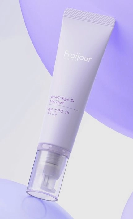 Підтягуючий крем для обличчя з колагеном та ретинолом - Fraijour Retin-Collagen 3D Core Cream, Без коробки, 50 мл - фото N2