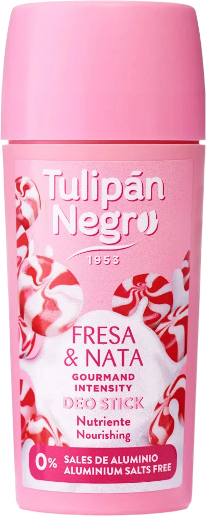 Дезодорант-стик "Клубничный крем" - Tulipan Negro Tulipan Negro Strawberry Cream Deo Stick NEW, 60 мл - фото N1