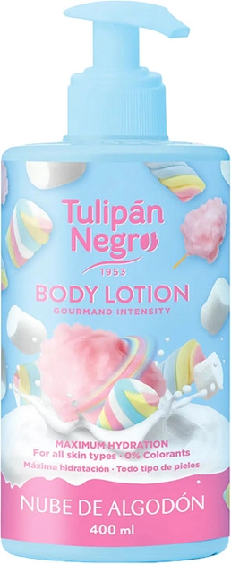 Лосьйон для тіла "Бавовняна хмара" - Tulipan Negro Cotton Cloud Body Lotion, 400 мл - фото N1