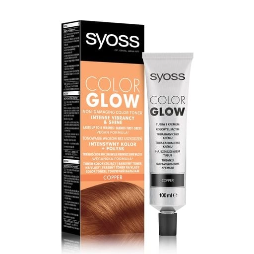 Тонирующий бальзам для волос без аммиака - SYOSS Color Glow, Copper - фото N1