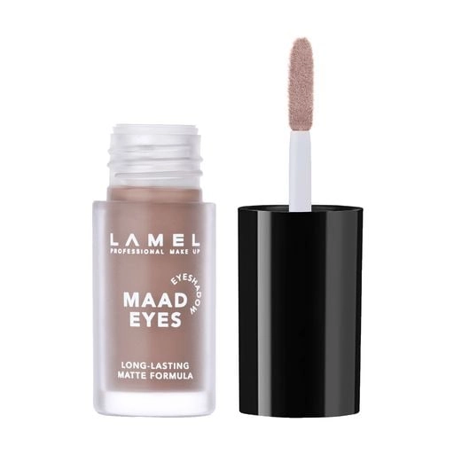 Рідкі матові тіні для повік - LAMEL Make Up Maad Eyes Eyeshadow, 401 - фото N2