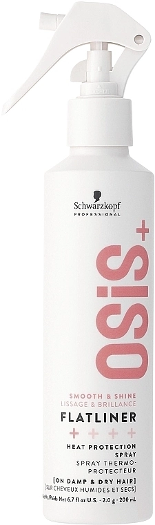 Schwarzkopf Professional Термозащитный спрей для волос Osis+ Flatliner Heat Protection Spray, 200 мл - фото N1