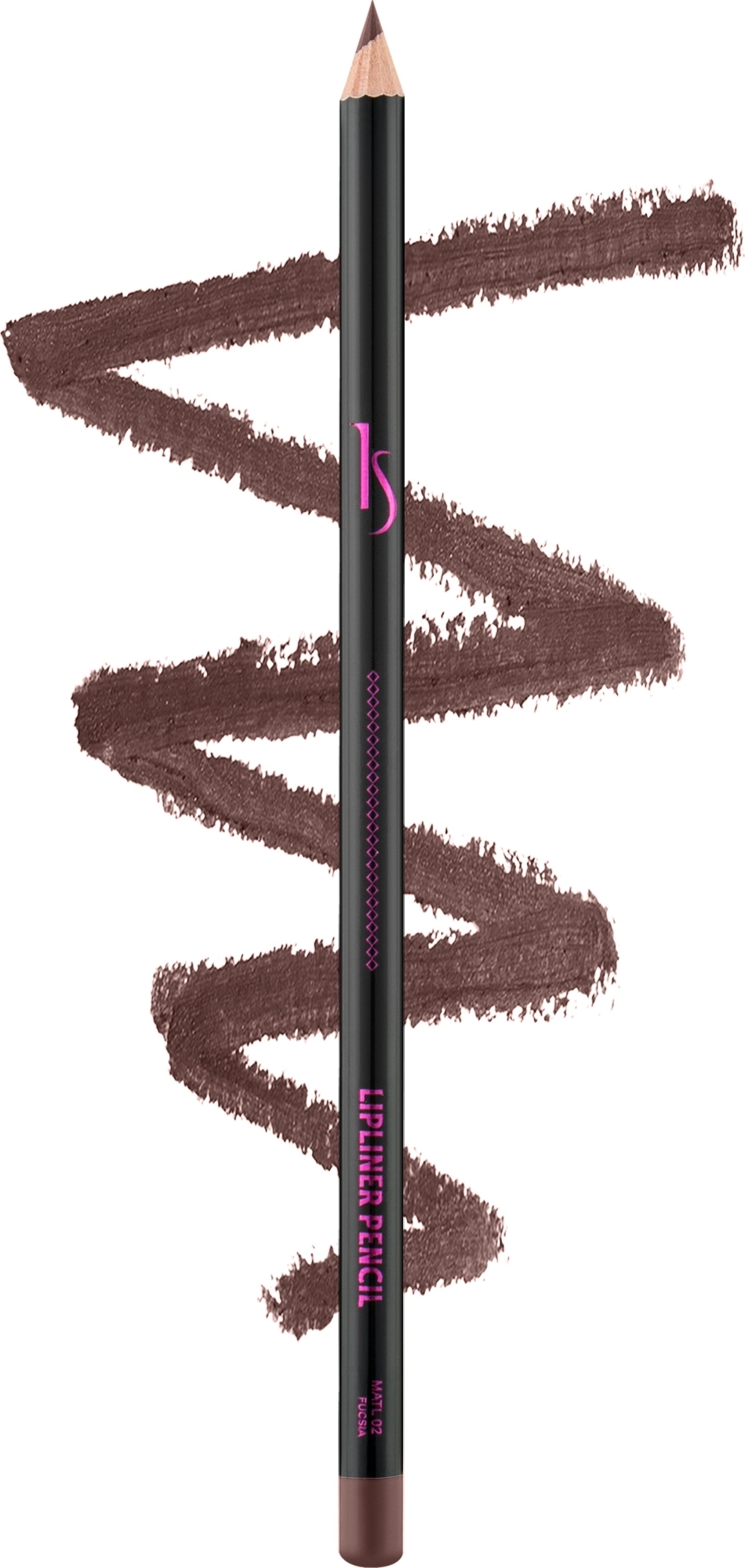 Олівець для губ - KSKY Lip Liner Pencil, 04 - Brown - фото N1