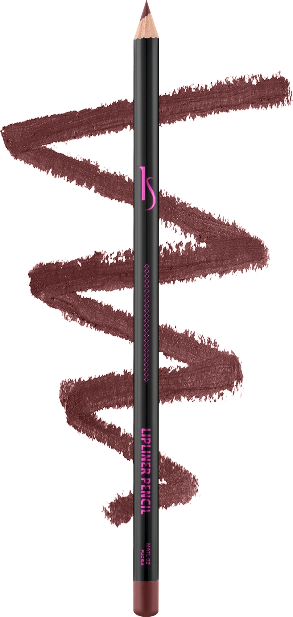 Олівець для губ - KSKY Lip Liner Pencil, 08 - Intense Red - фото N2