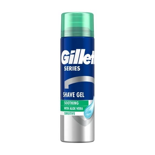 Чоловічий гель для гоління для чутливої ​​шкіри - Gillette Series Sensitive Skin, 200 мл - фото N1