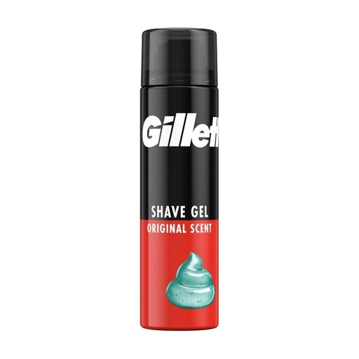 Гель для бритья - Gillette Classic Regular Shave Gel For Men, 200ml - фото N1