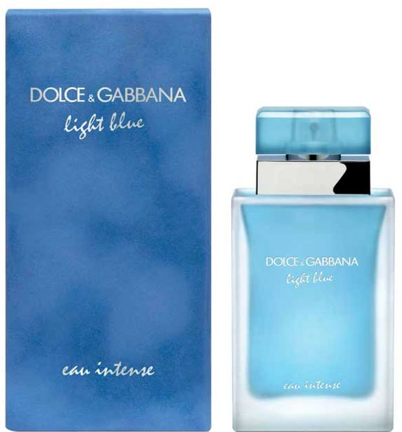 Парфюмированная вода женская - Dolce & Gabbana Light Blue Eau Intense, 25 мл - фото N1