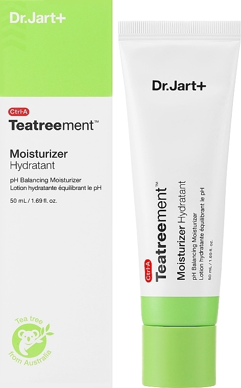 Заспокійливий крем із чайним деревом - Dr. Jart Ctrl-A Teatreement Moisturizer, 50 мл - фото N1