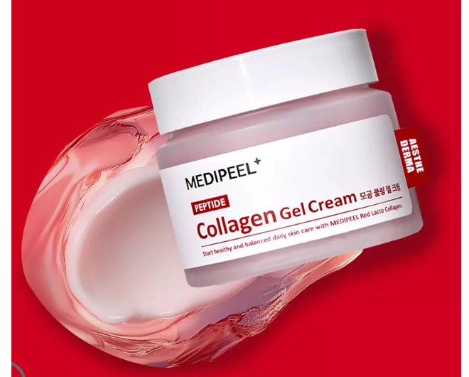 Гель-крем з лактобактеріями та колагеном - Medi peel Red Lacto Collagen Hydro Gel Cream, 80 мл - фото N2