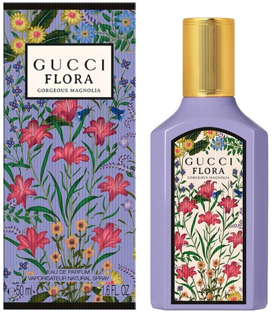 Парфумована вода для жінок - Gucci Flora Gorgeous Magnolia, 50 мл - фото N1