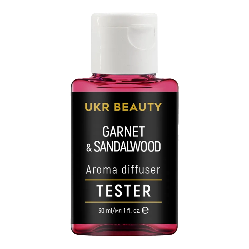 ТЕСТЕР Аромадифузор - UKRBEAUTY "Garnet & Sandalwood", 30 мл - фото N1