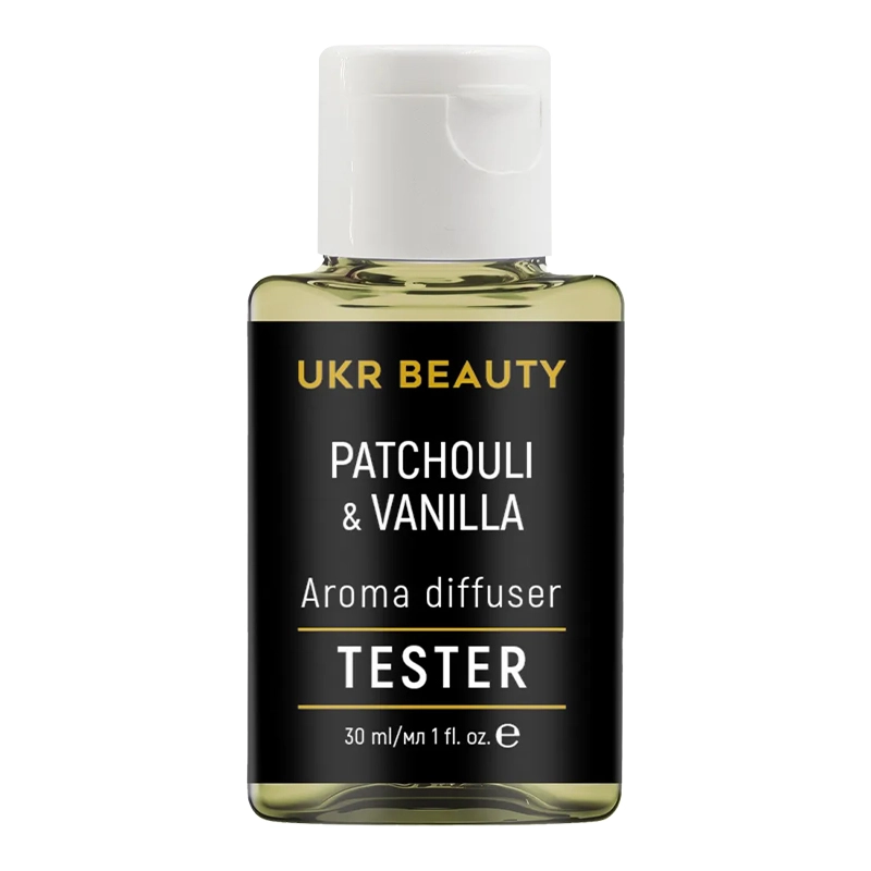 ТЕСТЕР Аромадифузор - UKRBEAUTY "Patchouli &Vanilla", 30 мл - фото N1