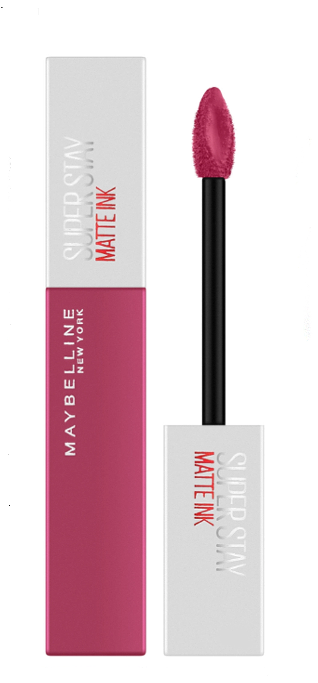 Рідка помада - Maybelline New York SuperStay Matte Ink Liquid Lipstick, 155 - Savant, 5 мл - фото N1