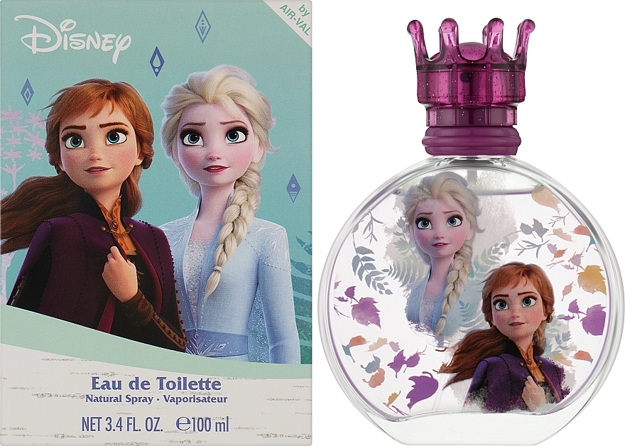 Туалетна вода для дівчаток - Air-Val International Disney Frozen 2, 100 мл - фото N1