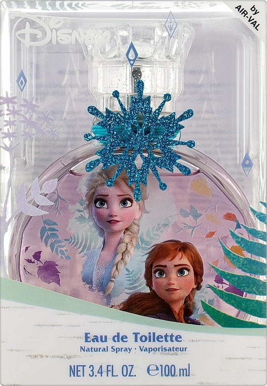 Набір парфумований для дівчаток - Air-Val International Disney Frozen II, (туалетна вода/100ml + аксесуар) - фото N1