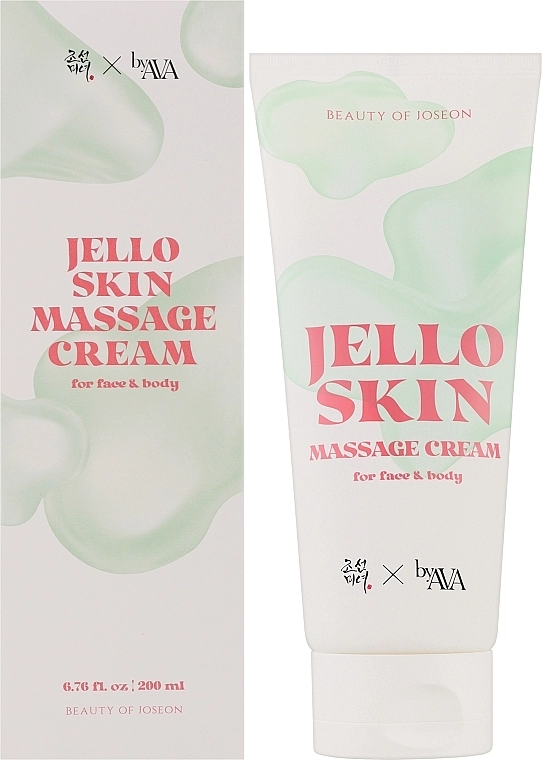 Массажный крем для лица и тела - Beauty Of Joseon Jelloskin Massage Cream For Face & Body, 200 мл - фото N2