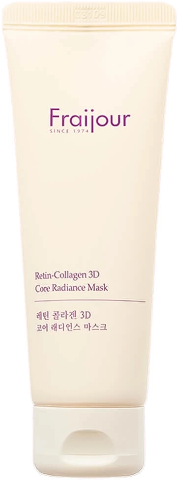 Укрепляющая ночная маска для лица с коллагеном и ретинолом - Fraijour Retin-Collagen 3D Core Radiance Mask, 75 мл,  БЕЗ или ПРИМЯТА КОРОБКА - фото N1