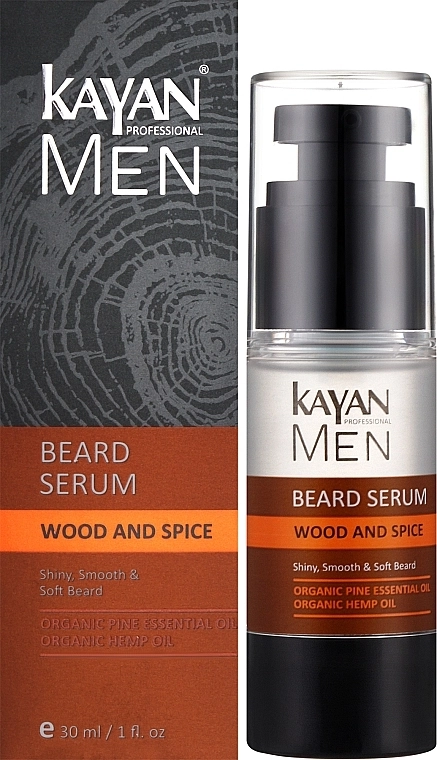 Сироватка для бороди - KAYAN MEN Beard Serum Wood end Spice, 30 мл - фото N1