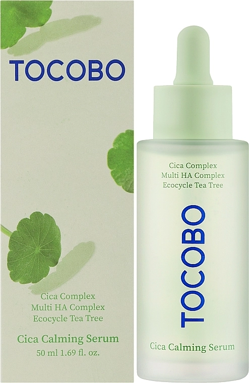 Успокаивающая сыворотка для лица - TOCOBO Cica Calming Serum, 50 мл - фото N1